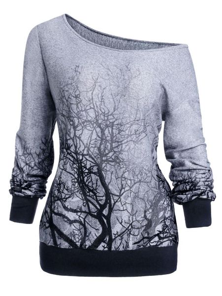 women's hoodies & sweatshirts wipalo plus size 3xl spring fall knitting gothic women long sleeve skew neck 3d tree print sweatshirt fem, Black
women's hoodies & sweatshirts wipalo plus size 3xl spring fall knitting gothic women long sleeve skew neck 3d tree print sweatshirt fem, Black