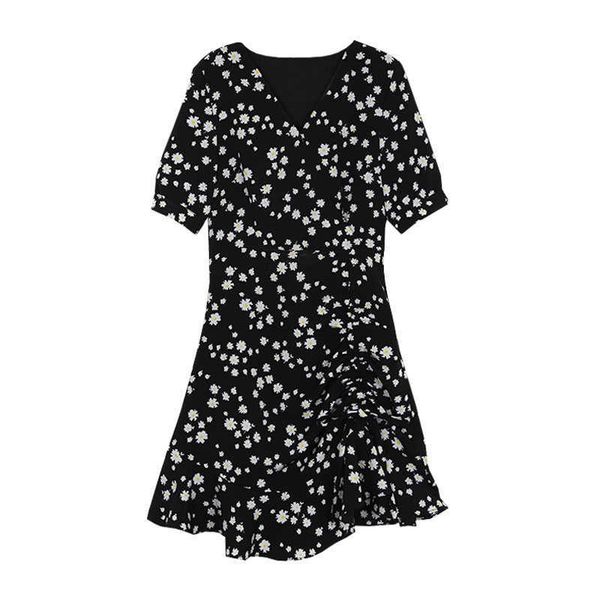 perhaps u black v neck short sleeve mini dress floral print ruffle summer casual d1842 210529, Black;gray
perhaps u black v neck short sleeve mini dress floral print ruffle summer casual d1842 210529, Black;gray