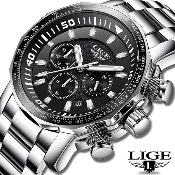 wristwatches relogio masculino 2021 lige mens watches full steel watch male military sport waterproof men quartz clock, Slivery;brown
wristwatches relogio masculino 2021 lige mens watches full steel watch male military sport waterproof men quartz clock, Slivery;brown