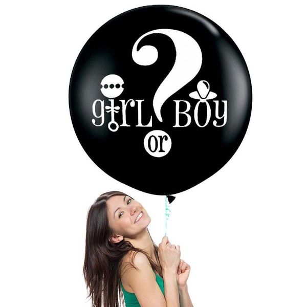 party decoration 36 inch boy or girl blue pink baby gender big black ball reveal balloon 025
party decoration 36 inch boy or girl blue pink baby gender big black ball reveal balloon 025