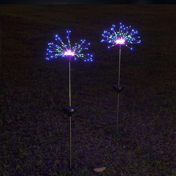 2pcs yard decorative lighting holiday lawn lamp led colorful copper wire firework party outdoor solar powered garden waterproof lamps
2pcs yard decorative lighting holiday lawn lamp led colorful copper wire firework party outdoor solar powered garden waterproof lamps