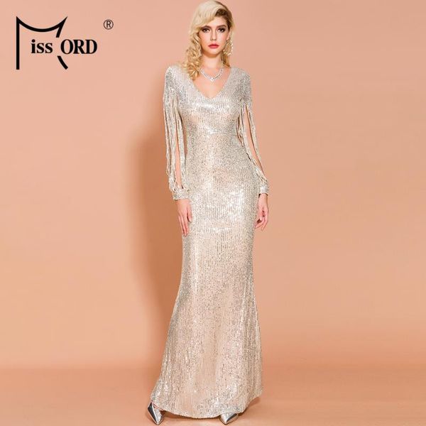 casual dresses missord 2021 v neck long sleeve sequin bodycon dress elegant maxi party ft20032-2, Black;gray
casual dresses missord 2021 v neck long sleeve sequin bodycon dress elegant maxi party ft20032-2, Black;gray