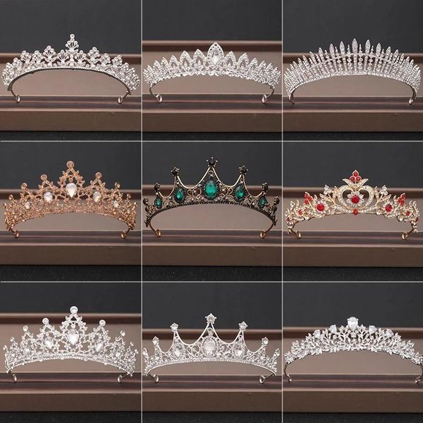hair clips & barrettes wedding crown jewelry bridal headpiece woman baroque rhinestones crystal tiaras bride party hairaccessories, Golden;silver
hair clips & barrettes wedding crown jewelry bridal headpiece woman baroque rhinestones crystal tiaras bride party hairaccessories, Golden;silver