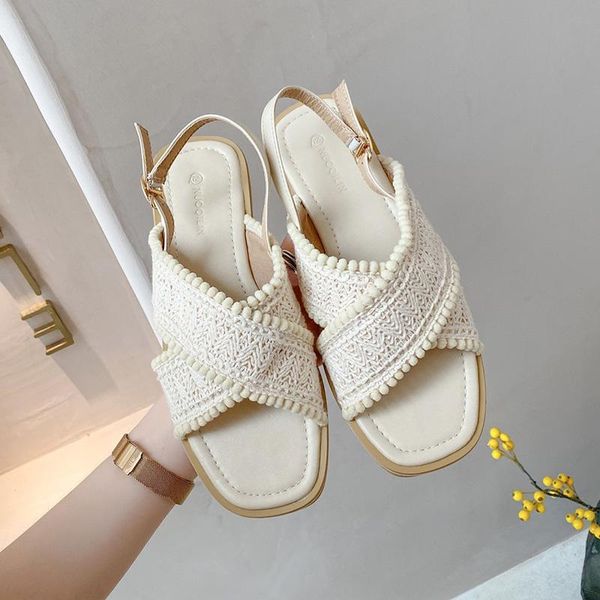 female sandal comfort shoes for women buckle strap all-match clear heels girls 2021 beige flat fashion cotton fabric basic scand sandals, Black
female sandal comfort shoes for women buckle strap all-match clear heels girls 2021 beige flat fashion cotton fabric basic scand sandals, Black