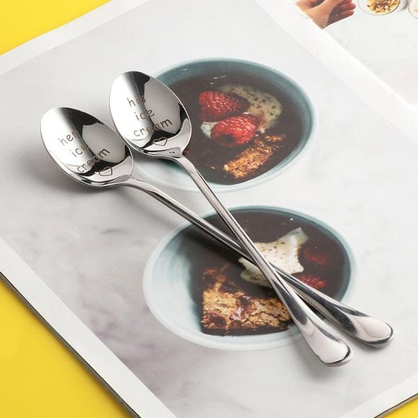1/2pcs couples spoon long handle coffee tea ice cream tableware valentine year gift household use kitchen supplies spoons
1/2pcs couples spoon long handle coffee tea ice cream tableware valentine year gift household use kitchen supplies spoons
