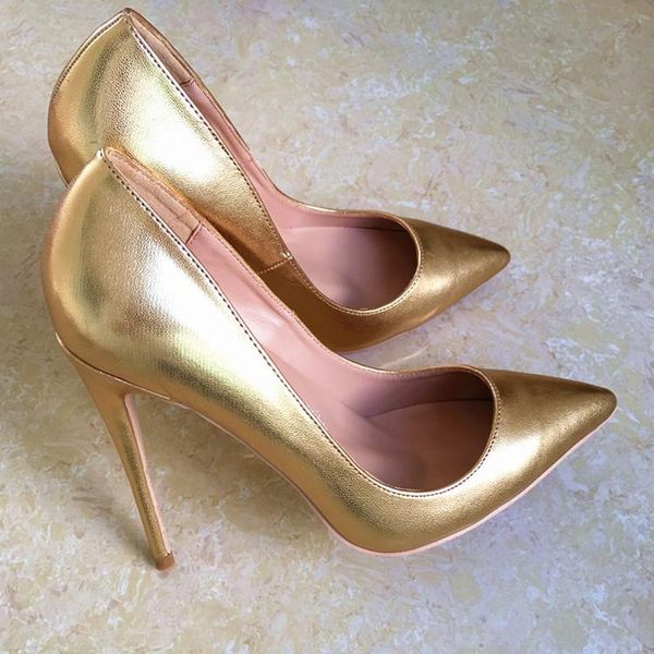dress shoes plus size 45 est women 12cm high heels gold pumps female escarpins luxury lady, Black
dress shoes plus size 45 est women 12cm high heels gold pumps female escarpins luxury lady, Black