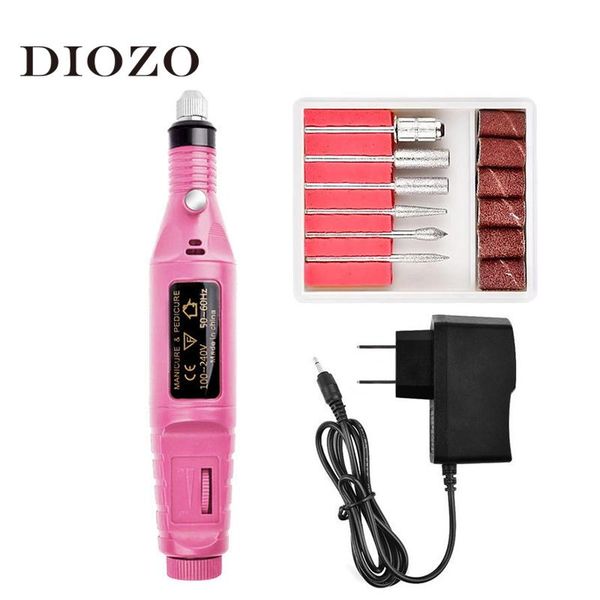 nail drill & accessories 6 bits portable salon pen shape machine electric file pedicure small tools
nail drill & accessories 6 bits portable salon pen shape machine electric file pedicure small tools