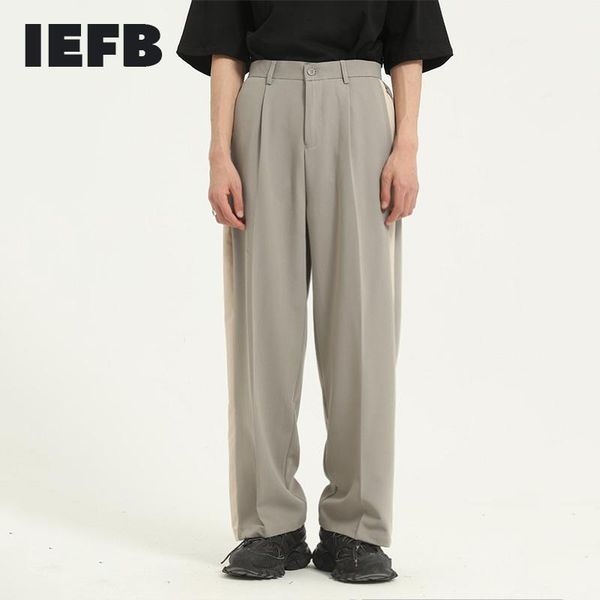 men's straight casual trousers 2021 spring summer contrast color matching suit pants for male 9y5956 suits & blazers, White;black
men's straight casual trousers 2021 spring summer contrast color matching suit pants for male 9y5956 suits & blazers, White;black