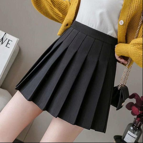 high waist preppy style student women skirts pleated cute sweet girls dance mini, Black
high waist preppy style student women skirts pleated cute sweet girls dance mini, Black