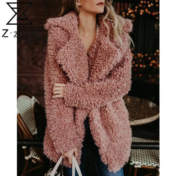 women coat faux fur fashion imitation overcoat long sleeve loose teddy autumn winter plus size 210524, Black
women coat faux fur fashion imitation overcoat long sleeve loose teddy autumn winter plus size 210524, Black