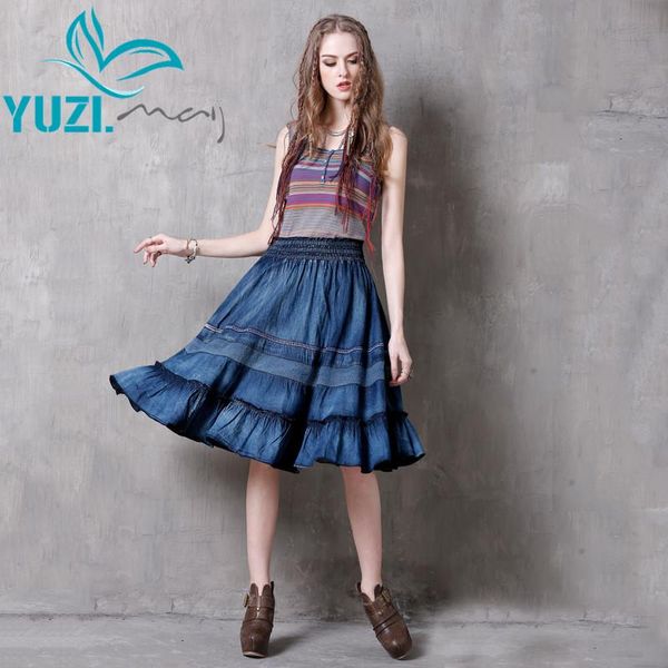 skirts womens 2021 yuzi.may boho denim saias lace patchwork a-line pleated emboirdery vintage swing hem elastic saia x2106, Black
skirts womens 2021 yuzi.may boho denim saias lace patchwork a-line pleated emboirdery vintage swing hem elastic saia x2106, Black
