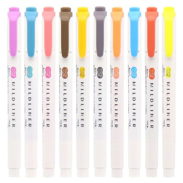highlighters 5. mildliner double headed highlighter set of japanese stationery markers colour drawing pens for school office supplies, Black;red
highlighters 5. mildliner double headed highlighter set of japanese stationery markers colour drawing pens for school office supplies, Black;red