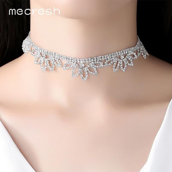 chokers mecresh unique flower silver color rhinestone choker necklace european crystal princess collar wedding jewelry mxl129, Golden;silver
chokers mecresh unique flower silver color rhinestone choker necklace european crystal princess collar wedding jewelry mxl129, Golden;silver