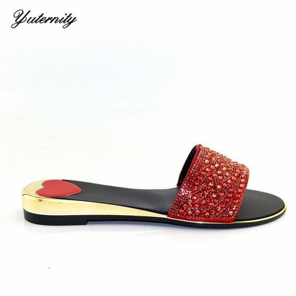 summer design rhinestone women comfortable shoes african style low heels slipper dress1, Black
summer design rhinestone women comfortable shoes african style low heels slipper dress1, Black