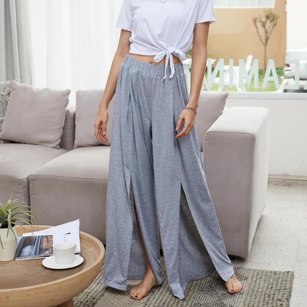 women's pants & capris large size casual solid slit elastic wide leg trousers streetwear suit full-length selling chic loose high quali, Black;white
women's pants & capris large size casual solid slit elastic wide leg trousers streetwear suit full-length selling chic loose high quali, Black;white