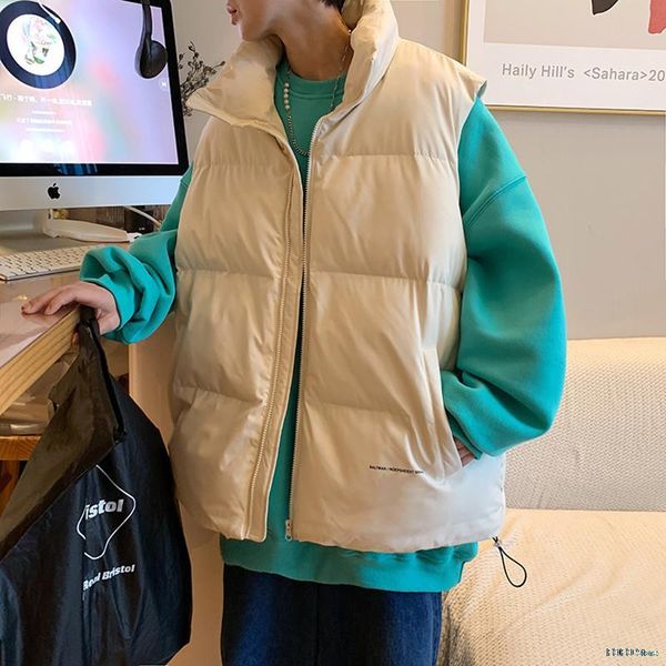 men's down & parkas winter jacket warm fashion casual stand collar coat parker men streetwear loose korean style short mens clothes, Black
men's down & parkas winter jacket warm fashion casual stand collar coat parker men streetwear loose korean style short mens clothes, Black