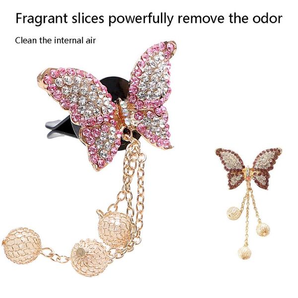 car air freshener 2021 cute butterfly shape vent perfume fragrance artificial crystal car-styling
car air freshener 2021 cute butterfly shape vent perfume fragrance artificial crystal car-styling