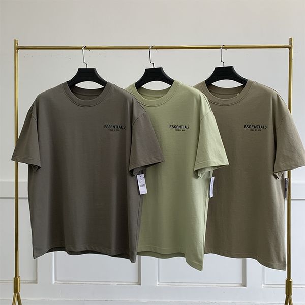 Fog double line essentials basic chest small high street short sleeve loose men' and women' fashion T-shirt BF style, Gray
Fog double line essentials basic chest small high street short sleeve loose men' and women' fashion T-shirt BF style, Gray