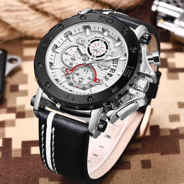 watch men lige fashion mens watches brand luxury leather clock male military sport wateproof quartz gold chronograph 210527, Slivery;brown
watch men lige fashion mens watches brand luxury leather clock male military sport wateproof quartz gold chronograph 210527, Slivery;brown