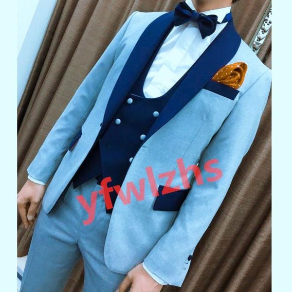 men's suits & blazers handsome one button groomsmen shawl lapel groom tuxedos wedding dress men blazer prom dinner (jacket+pants+tie+ve, White;black
men's suits & blazers handsome one button groomsmen shawl lapel groom tuxedos wedding dress men blazer prom dinner (jacket+pants+tie+ve, White;black
