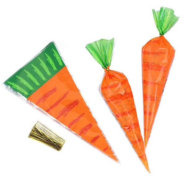 gift wrap 20pcs easter party favors carrot candy cones cellophane paper bags for kids decor supplies
gift wrap 20pcs easter party favors carrot candy cones cellophane paper bags for kids decor supplies