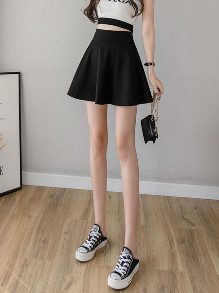skirts women pleated high waist mini casual slim mujer fashion solid a-line dm001, Black
skirts women pleated high waist mini casual slim mujer fashion solid a-line dm001, Black