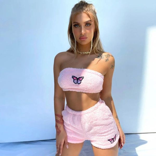 women's tracksuits 2 pieces suit set female butterfly embroidery sleeveless strapless crop + shorts for party beach prom music festival, Gray
women's tracksuits 2 pieces suit set female butterfly embroidery sleeveless strapless crop + shorts for party beach prom music festival, Gray