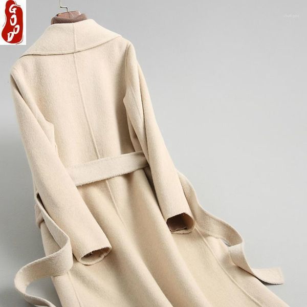 women's wool & blends women coats autumn winter long coat female woolen jackets office ladies elegant clothes spring abrigos mujer lpl1, Black
women's wool & blends women coats autumn winter long coat female woolen jackets office ladies elegant clothes spring abrigos mujer lpl1, Black