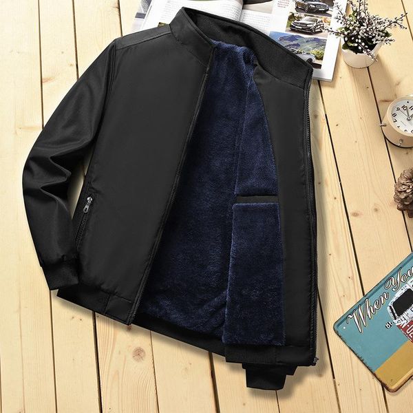 men's jackets men winter thick stand collar coats casual wool liner warm fleece cotton outerwear male clothing plus size 5xl zipper, Black;brown
men's jackets men winter thick stand collar coats casual wool liner warm fleece cotton outerwear male clothing plus size 5xl zipper, Black;brown