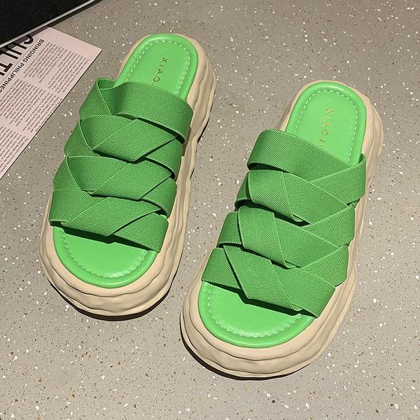 slippers women 2021 summer wild flat bottom outside wear beach fashion weave female net red casual non slip slides, Black
slippers women 2021 summer wild flat bottom outside wear beach fashion weave female net red casual non slip slides, Black
