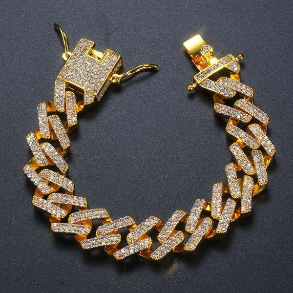 link, chain 2021 trendy hip hop 14mm gold silver color bracelet bangle for men party gift jewelry wholesale s6081, Black
link, chain 2021 trendy hip hop 14mm gold silver color bracelet bangle for men party gift jewelry wholesale s6081, Black