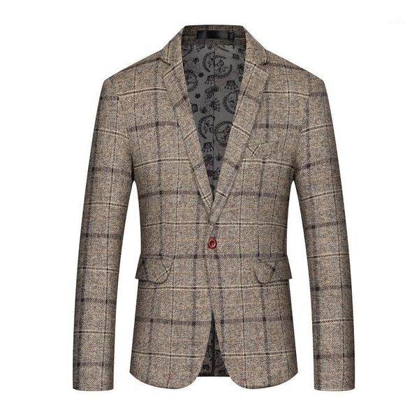 men's suits & blazers elegant men tweed blazer fashion striped jacket simple classic suit for wedding coat flap pocket one button male, White;black
men's suits & blazers elegant men tweed blazer fashion striped jacket simple classic suit for wedding coat flap pocket one button male, White;black