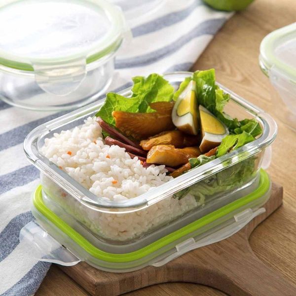 dinnerware sets 2021 1pc glass lunch box sealed bento boxes microwave kitchen fruit storage container case kids children
dinnerware sets 2021 1pc glass lunch box sealed bento boxes microwave kitchen fruit storage container case kids children