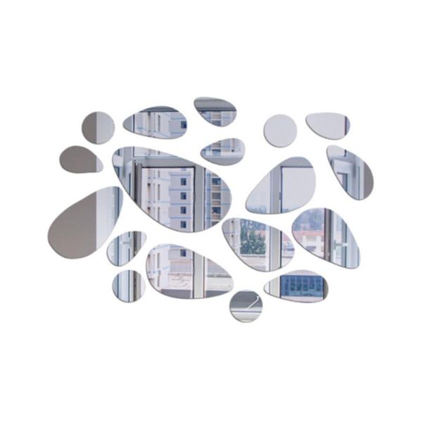 mirrors 1set 3d pebble decals mirror surface wall stickers modern style self-adhesive mural art removable sticker home decors
mirrors 1set 3d pebble decals mirror surface wall stickers modern style self-adhesive mural art removable sticker home decors
