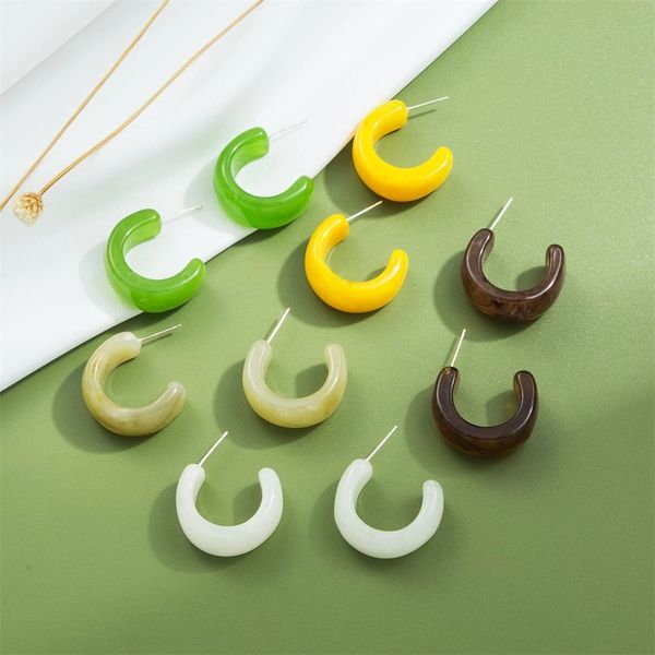 acrylic resin hoop earrings set for women trendy pearl circle earrings gifts jewelry 2021 fashion accessories jewelry gift, Golden;silver
acrylic resin hoop earrings set for women trendy pearl circle earrings gifts jewelry 2021 fashion accessories jewelry gift, Golden;silver