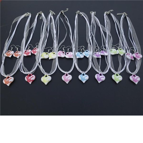 earrings & necklace rose flower love heart acrylic kids girls jewelry set for children gift, Silver
earrings & necklace rose flower love heart acrylic kids girls jewelry set for children gift, Silver
