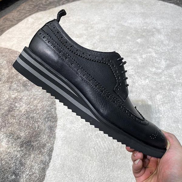 designs on woodwork men's shoes leather handmade suit of england breathable oxfords brock business casual dress, Black
designs on woodwork men's shoes leather handmade suit of england breathable oxfords brock business casual dress, Black