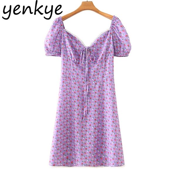 summer dress women sweet floral print lady lace trim v neck short sleeve high waist a-line holiday robe 210514, Black;gray
summer dress women sweet floral print lady lace trim v neck short sleeve high waist a-line holiday robe 210514, Black;gray