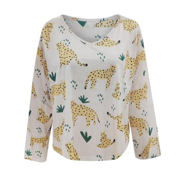 women's t-shirt t shirts female wide v neck colorful multicolor knit long sleeve casual western style streetwear daily tees la chemise, White
women's t-shirt t shirts female wide v neck colorful multicolor knit long sleeve casual western style streetwear daily tees la chemise, White