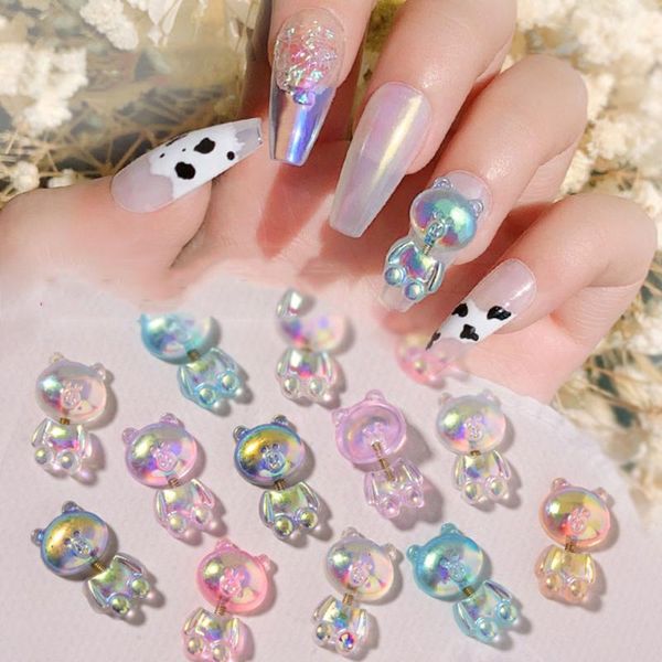 girl's heart aurora little bear 3d cartoon beautiful decorative removable finished diamond nail art accessories decorations, Silver;gold
girl's heart aurora little bear 3d cartoon beautiful decorative removable finished diamond nail art accessories decorations, Silver;gold