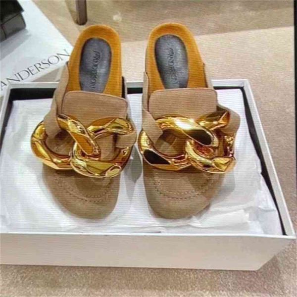 2021 new women's shoes autumn net red metal chain button round end flat heel slippers single shoes muller shoes sandals ysj c0g6, Black
2021 new women's shoes autumn net red metal chain button round end flat heel slippers single shoes muller shoes sandals ysj c0g6, Black