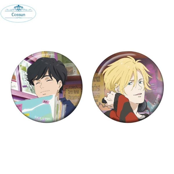 pins, brooches cossun 58mm banana fish anime badge ash lynx okumura eiji casual metal brooch pins japan, Gray
pins, brooches cossun 58mm banana fish anime badge ash lynx okumura eiji casual metal brooch pins japan, Gray