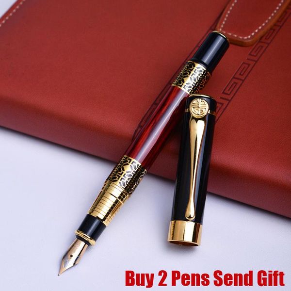 classic design red wood color brand metal ink fountain pen business men signature writing gift buy 2 pens send
classic design red wood color brand metal ink fountain pen business men signature writing gift buy 2 pens send