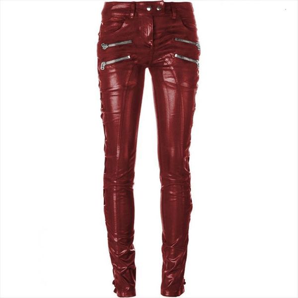 fashion high waist stretch faux womens pant pu leather zipper punk rock pencil trousers female locomotive, Black;white
fashion high waist stretch faux womens pant pu leather zipper punk rock pencil trousers female locomotive, Black;white