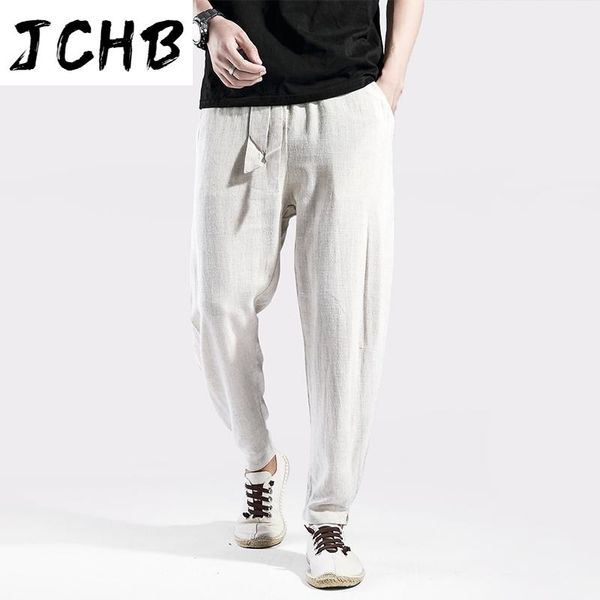 men's pants loose harem style solid man sweatpants full-length casual cotton streetwear male trousers with belt, Black
men's pants loose harem style solid man sweatpants full-length casual cotton streetwear male trousers with belt, Black