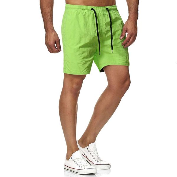 men's european size 5-point pants quick dry solid color beach sports fitness shorts ten colors, White;black
men's european size 5-point pants quick dry solid color beach sports fitness shorts ten colors, White;black