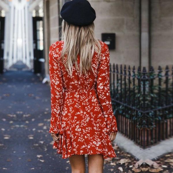 casual dresses vintage women summer boho floral long sleeve wrap dress fashion ladies deep v-neck party beach mini sundress, Black;gray
casual dresses vintage women summer boho floral long sleeve wrap dress fashion ladies deep v-neck party beach mini sundress, Black;gray