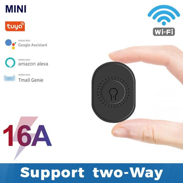 smart home control 16a tuya wifi switch light mini 2 way module diy on off can timing wireless breaker for google alexa
smart home control 16a tuya wifi switch light mini 2 way module diy on off can timing wireless breaker for google alexa