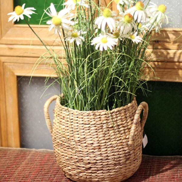 storage baskets shgo -hand-woven water hyacinth material basket flower simulation green plant
storage baskets shgo -hand-woven water hyacinth material basket flower simulation green plant