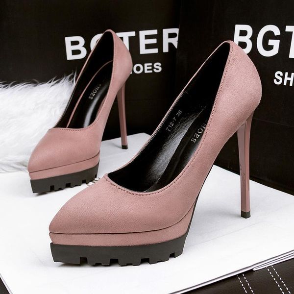dress shoes women pumps flock slip on 12cm thin heels high pointed toe waterproof shallow for 2021 size 35-42, Black
dress shoes women pumps flock slip on 12cm thin heels high pointed toe waterproof shallow for 2021 size 35-42, Black